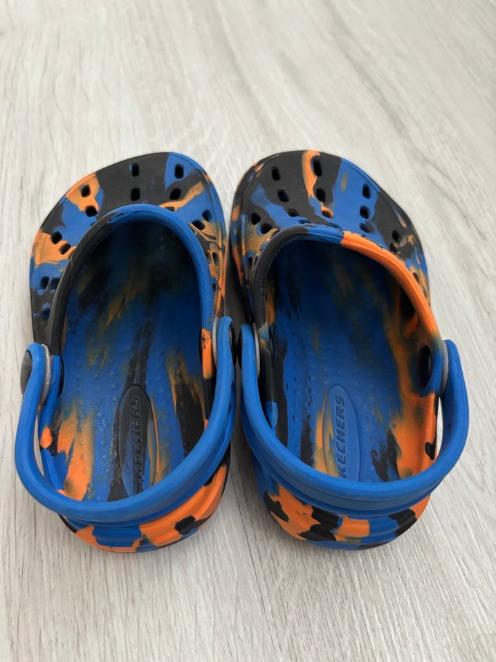 Mavi Cırt Cırtlı Erkek Çocuk Terliği - Görsel 3