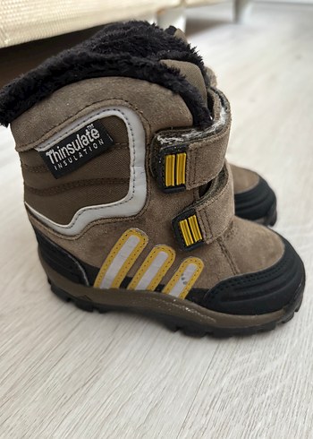 Kahverengi Erkek Çocuk Botu Velcro - Görsel 2