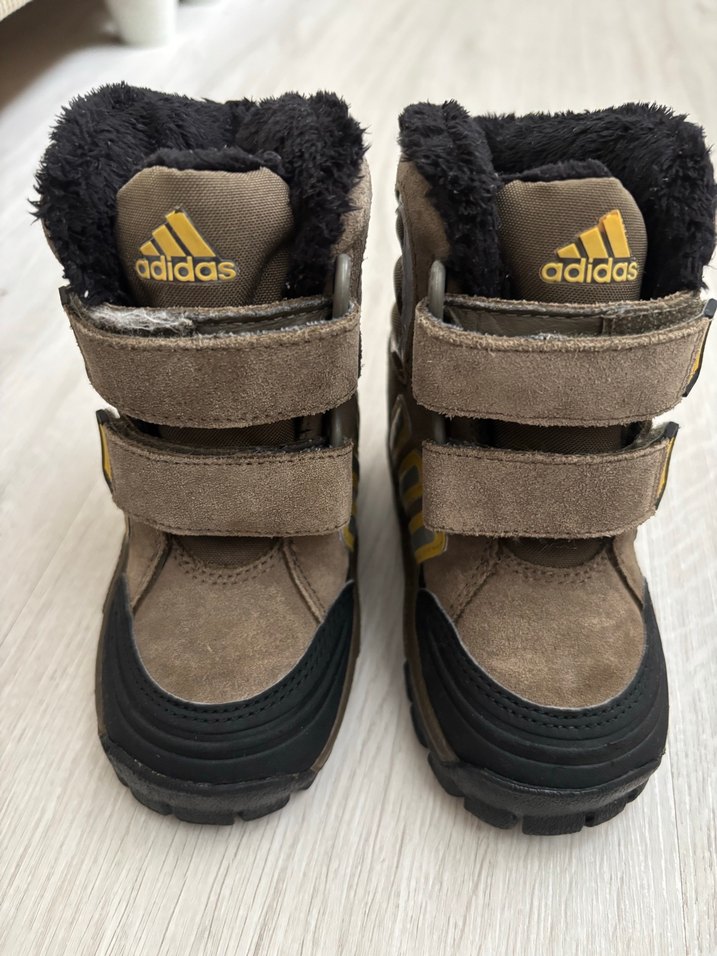 Kahverengi Erkek Çocuk Botu Velcro - Görsel 3