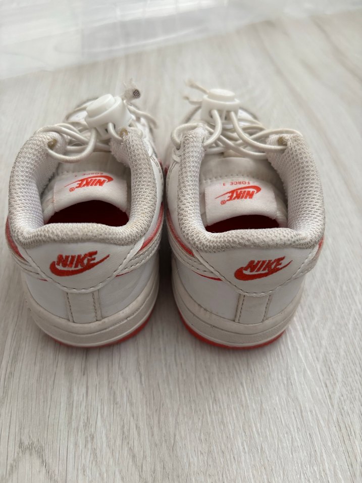 Beyaz Erkek Çocuk Spor Ayakkabı Velcro - Görsel 2