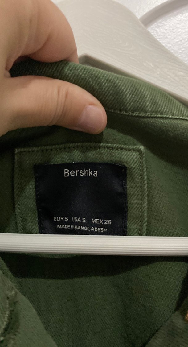 Düğmeli Haki Kadın Ceket - Görsel 3