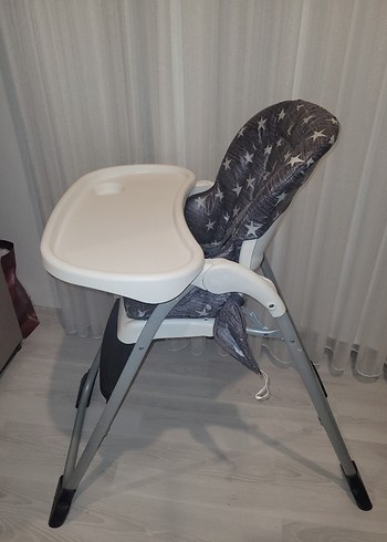 Joie Gri Yıldızlı Bebek Mama Sandalyesi - Görsel 2