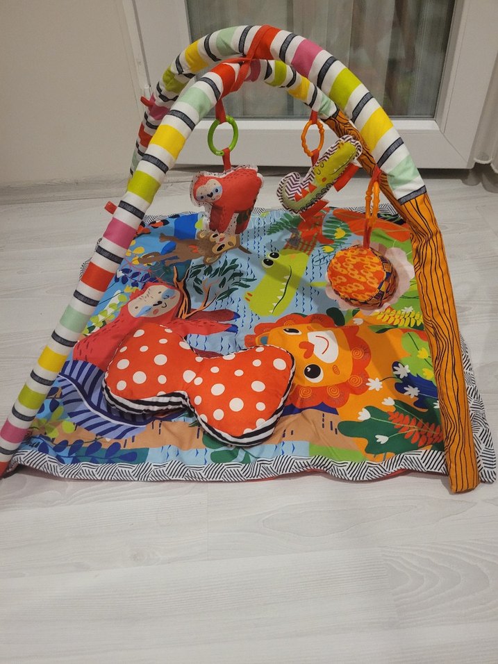 Renkli Bebek Oyun Halısı ve Aktivite Merkezi - Görsel 2
