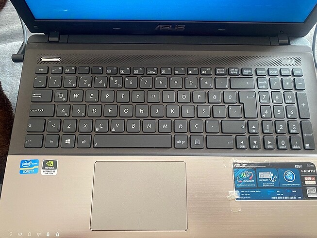 Beden Renk Asus laptop