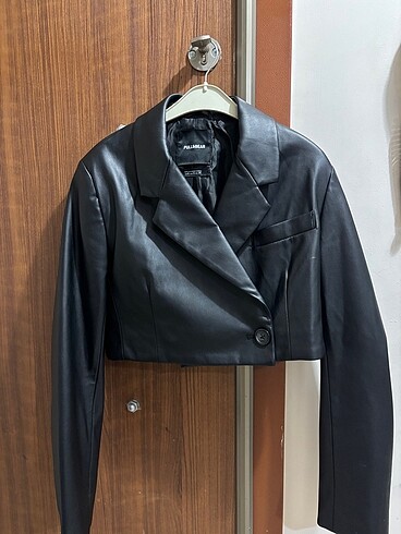 Pull and Bear Deri blazer