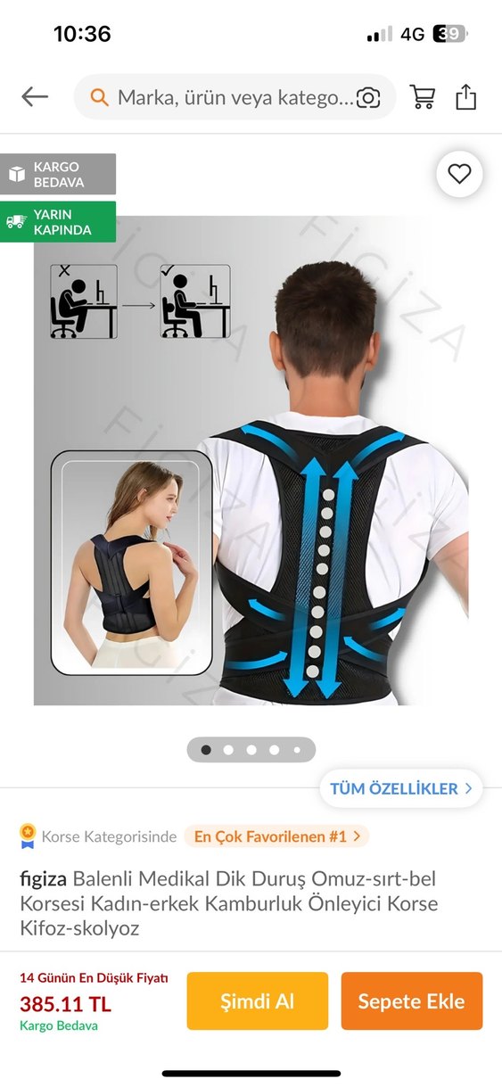 Dik duruş korsesi - Görsel 3