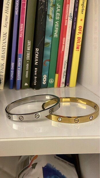 Cartier bileklik çelik silver