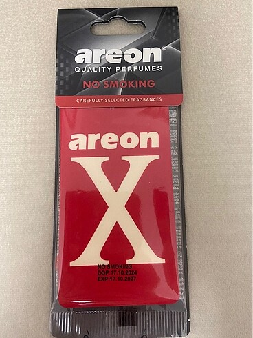 AREON X NO SMOKING