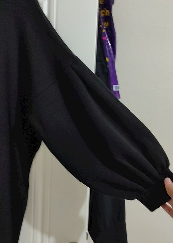 universal Beden Siyah Oversize Örgü Kadın triko takım