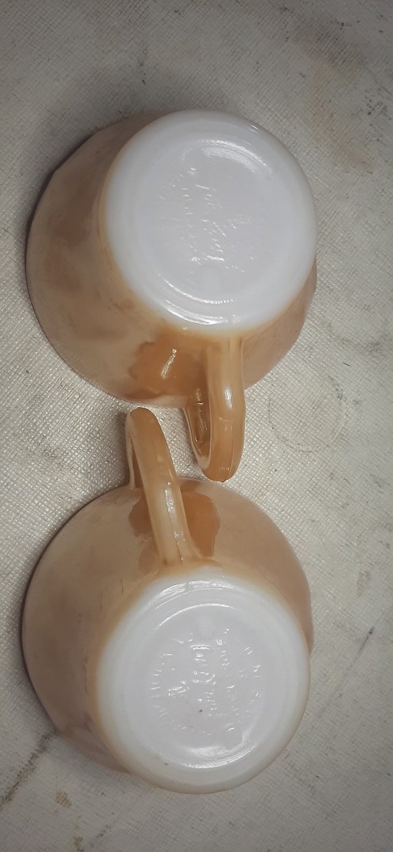 Bej Pastel Renkli Seramik İki Fincan - Görsel 5