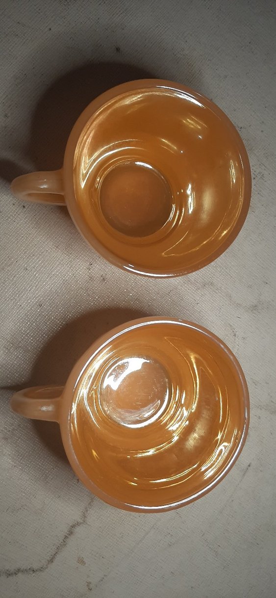 Bej Pastel Renkli Seramik İki Fincan - Görsel 3