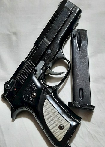 Siyah Oyuncak Tabanca Modeli - Görsel 2