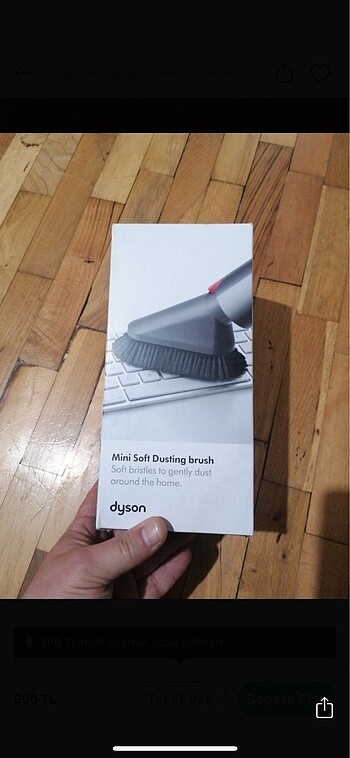 Dyson V15 Toz Alma Başlığı