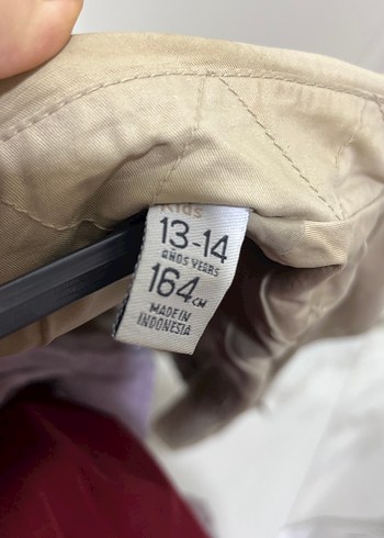 s Beden Bej Midi Kadın Trençkot, Düğmeli, Regular Fit