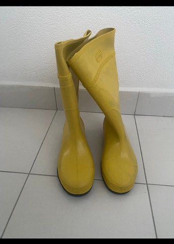 Sarı çizme , emek pvc - Görsel 2