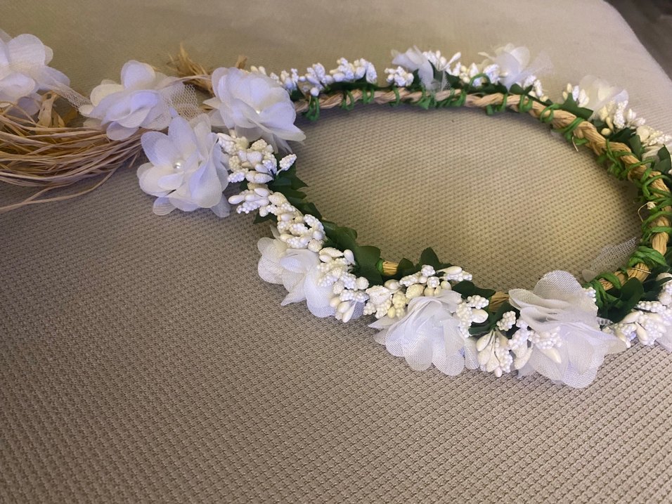 Nikah tacı / saç aksesuarı , Özel tasarım - Görsel 2