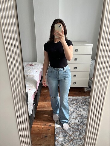 TRENDYOLMİLLA WİDE LEG JEAN