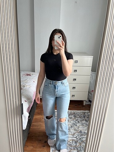 ZARA WİDE LEG JEAN