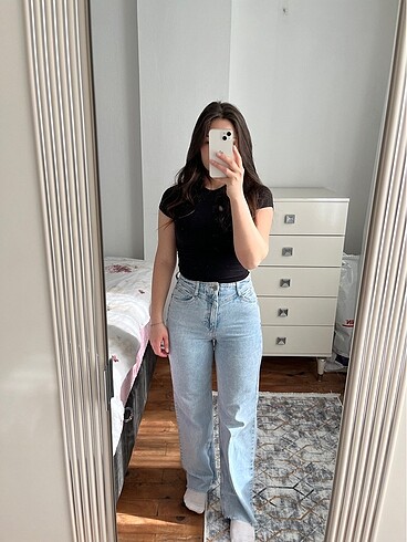 TRENDYOLMİLLA WİDE LEG JEAN