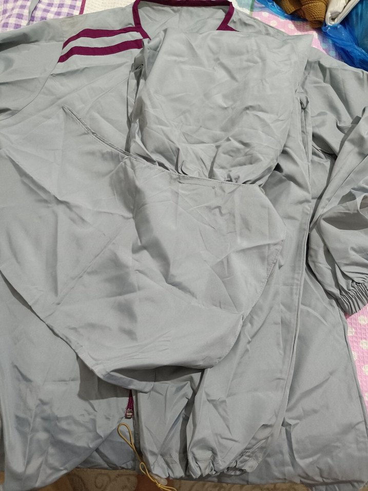 Gri alt üst haşema takım - Görsel 2