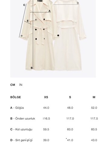 Zara Zara trençkot