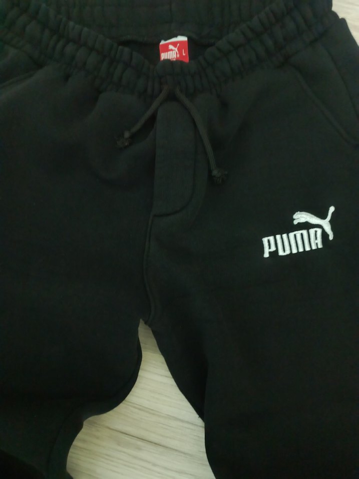 Puma Siyah Erkek Rahat Kesim Eşofman Altı - Görsel 2