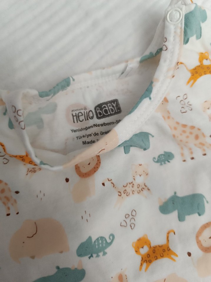 Pamuklu Baskılı Çocuk Uyku Tekstili - Görsel 3