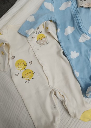 Pamuklu Çocuk Uyku Tulumu Seti - Görsel 3