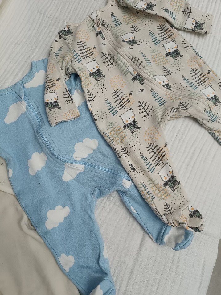 Pamuklu Çocuk Uyku Tulumu Seti - Görsel 2