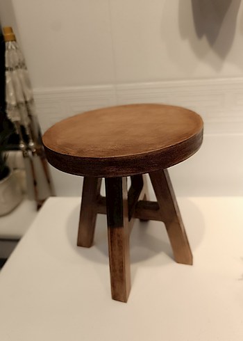 Parlak Kahverengi Ahşap Oyuncak - Görsel 3