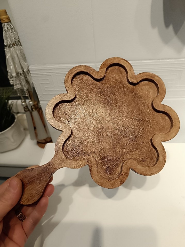 Parlak Kahverengi Ahşap Oyuncak - Görsel 5