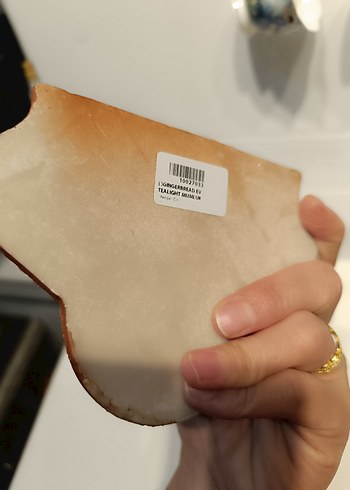 Kahverengi Ev Şeklinde Mumluk Seti - Görsel 5