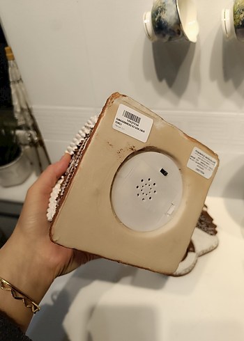 Kahverengi Ev Şeklinde Mumluk Seti - Görsel 3