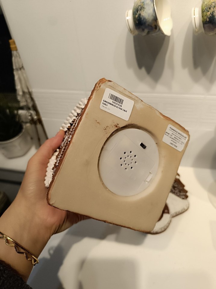 Kahverengi Ev Şeklinde Mumluk Seti - Görsel 3