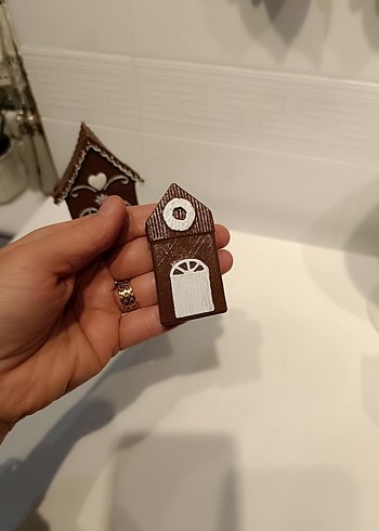 Kahverengi Ahşap Ev Dekor Seti - Görsel 4