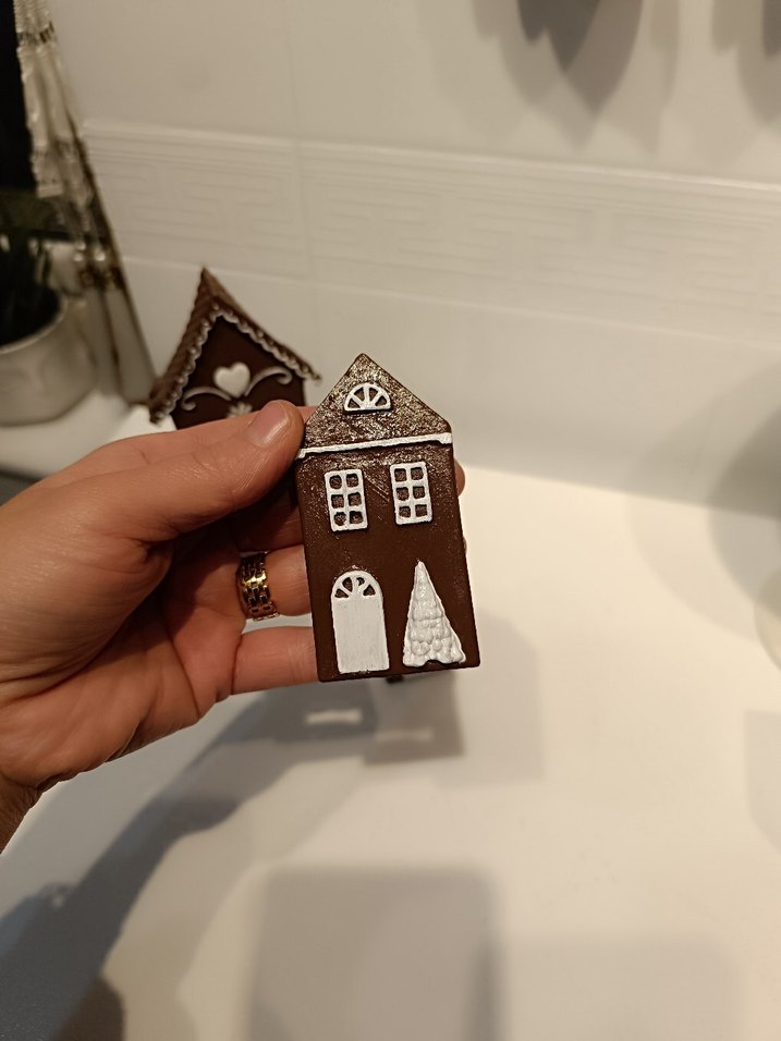 Kahverengi Ahşap Ev Dekor Seti - Görsel 3