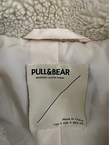 Pull and Bear pull and bear yünlü kısa ceket