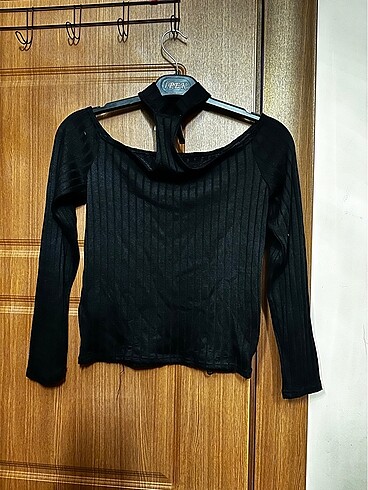 H&M Boyundan bağlamalı bluz