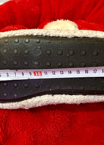 Kızlar için Beyaz Kürklü Sıcak Terlik - Görsel 3