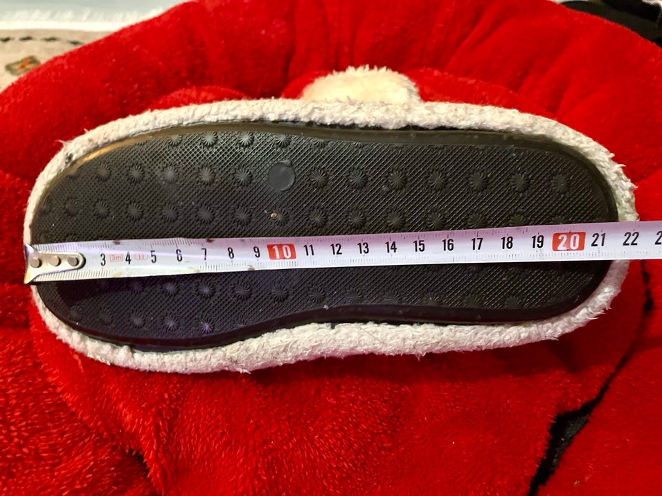 Kızlar için Beyaz Kürklü Sıcak Terlik - Görsel 3