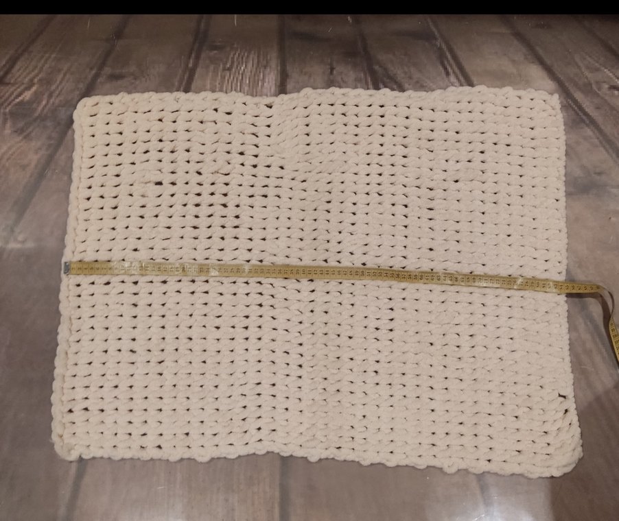 Puffy Yünden mini bebek battaniyesi - Görsel 2