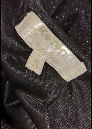 Siyah Drapeli V Yaka İnce Askılı Elbise - Görsel 3