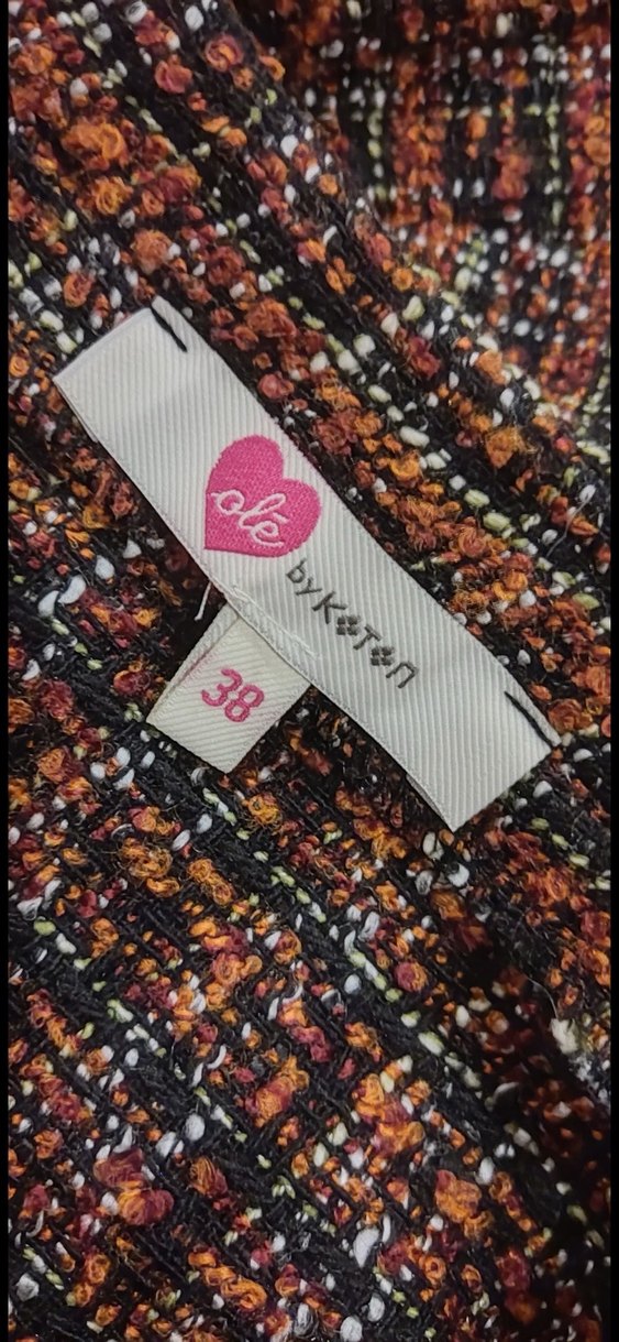 Kahverengi Örgü Kadın Mini Elbise - Görsel 3