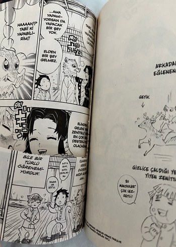 Beden Renk Koyoharu Gotouge'den 1-9 Arası Manga Seti