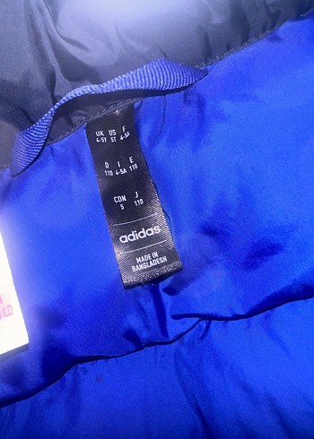 Erkek Çocuk Mavi Kapüşonlu Mont 4-6 yaş - Görsel 2