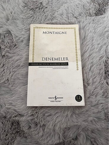 denemeler monteigne klasik kitap