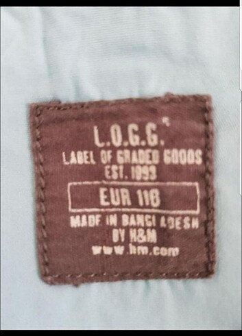 6 Yaş Beden H&M KISA KOLLU GÖMLEK