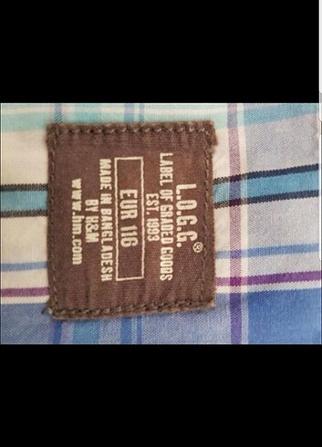 6 Yaş Beden H&M GÖMLEK