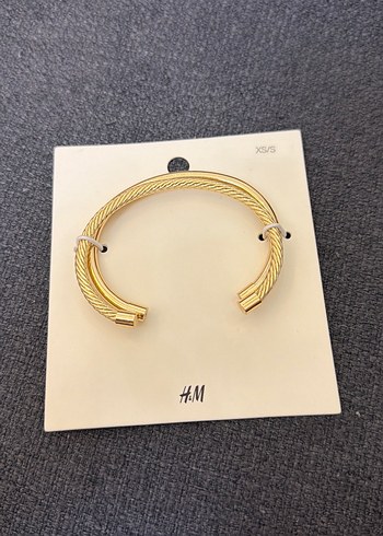 H&M Altin Tonlu İnce Metal Bileklik
