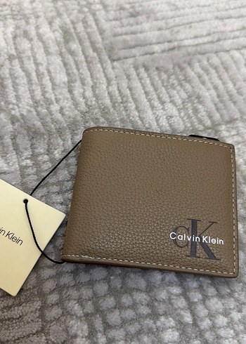 Calvin Klein Kahverengi Deri Cuzdan
